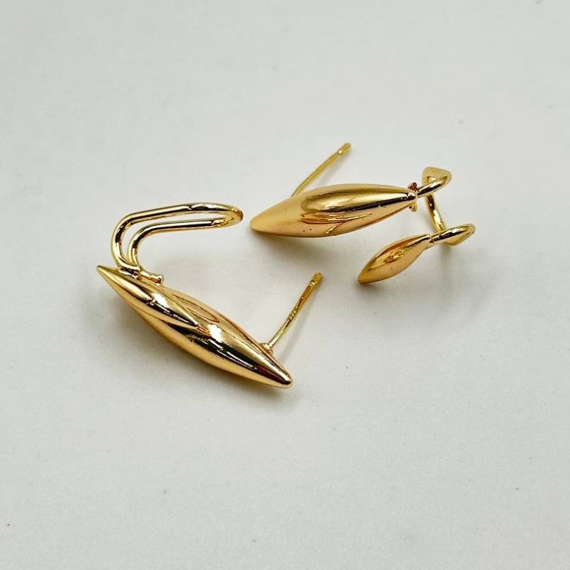 Швензы размер 13*22мм цвет золото